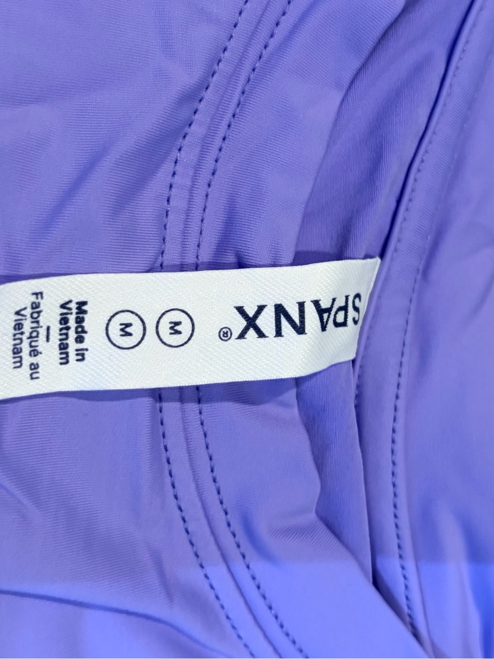 SPANX Lavender Stretch Active Shorts
